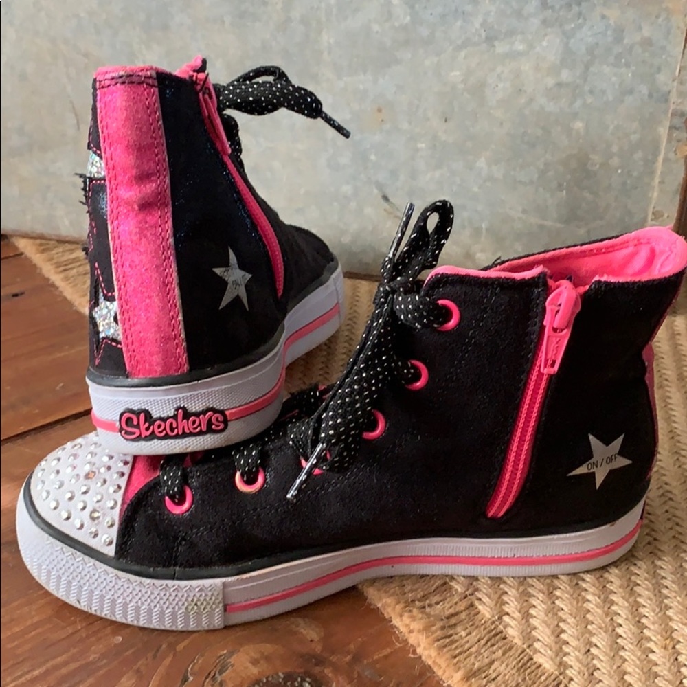 Twinkle toes Pop Princess girls high tops
